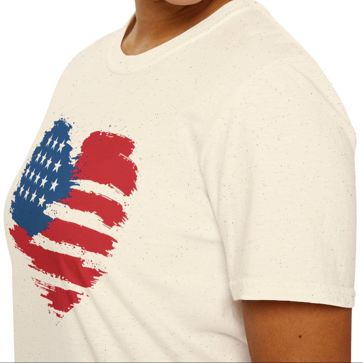 American Flag Heart Tee