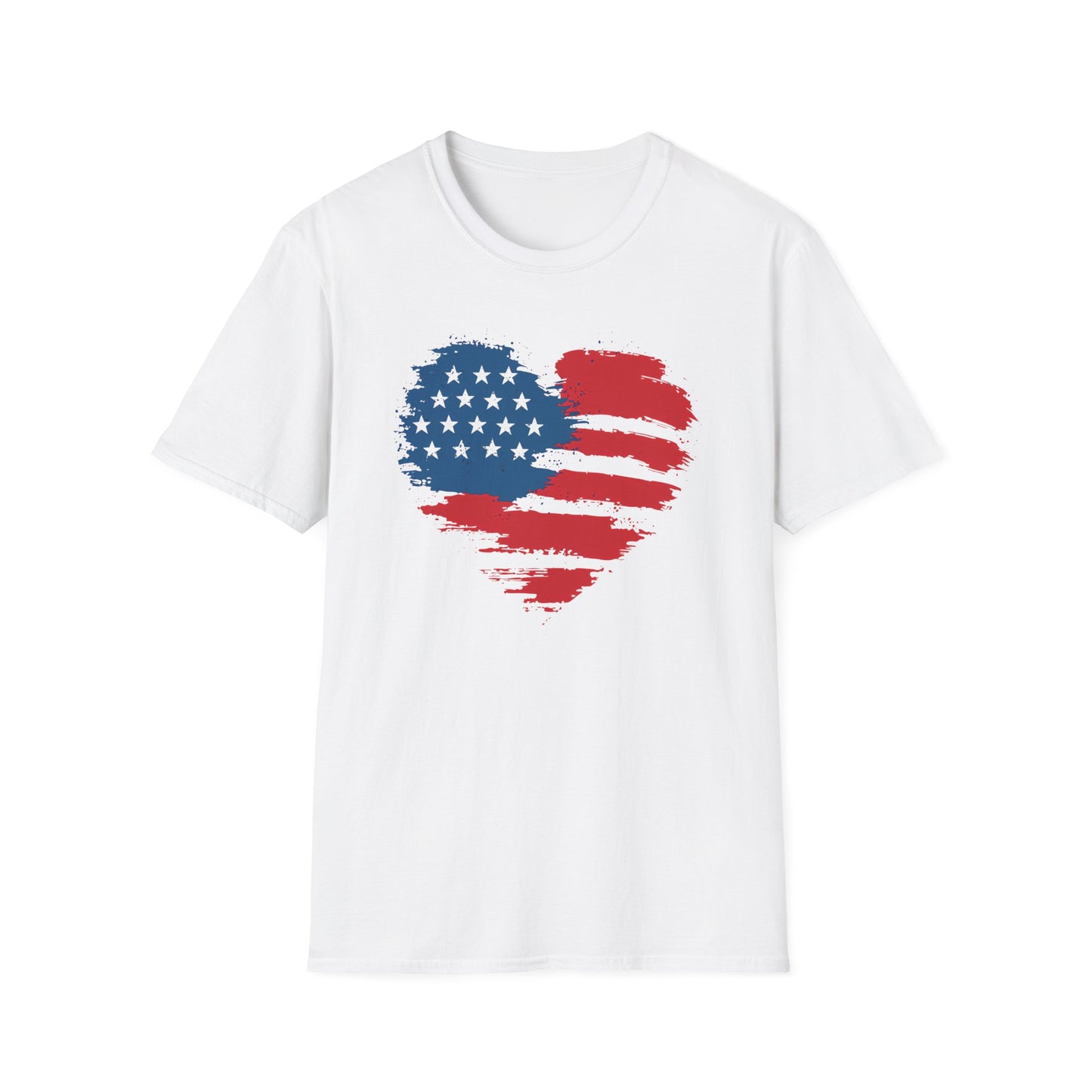 American Flag Heart Tee