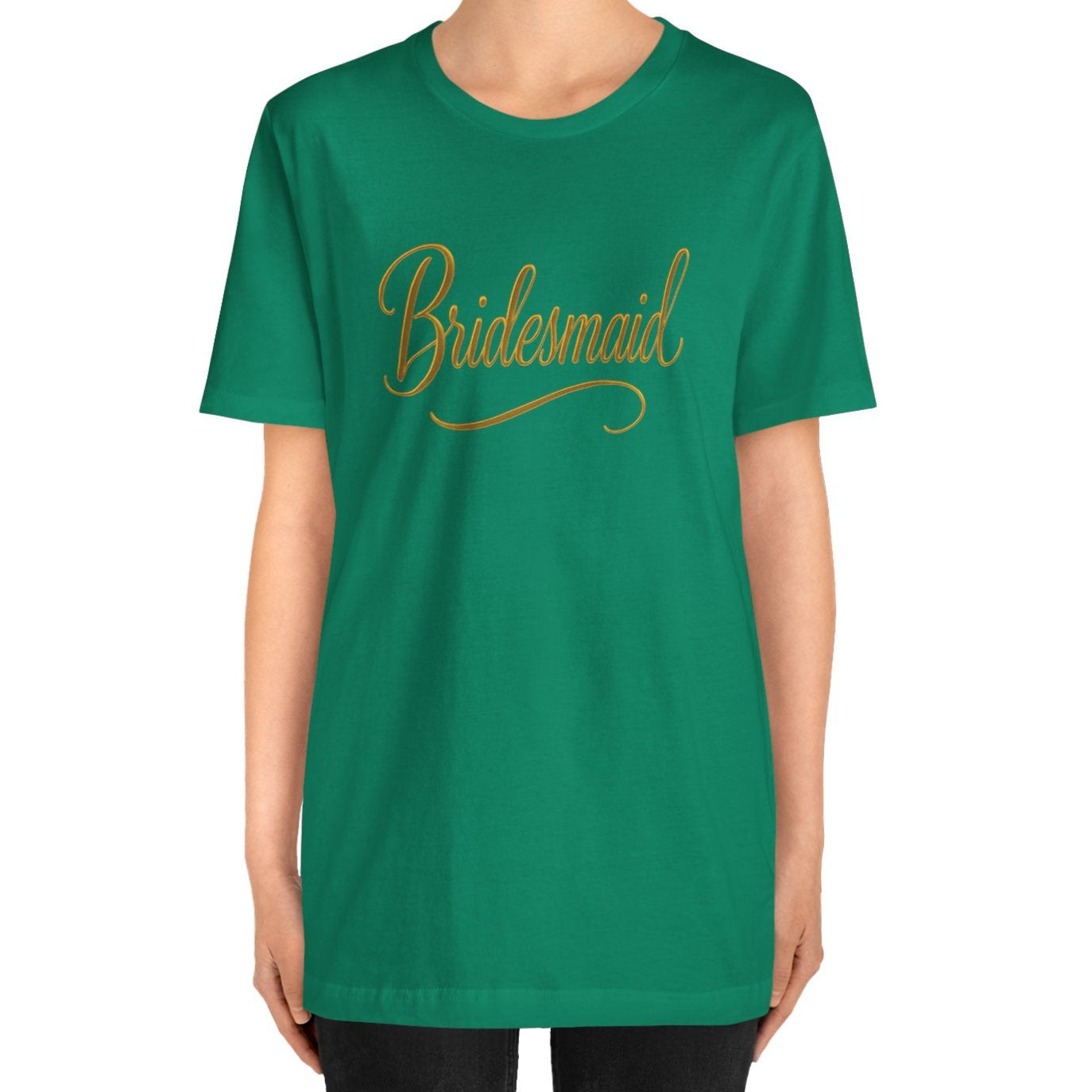 Gold Bridesmaid Tee
