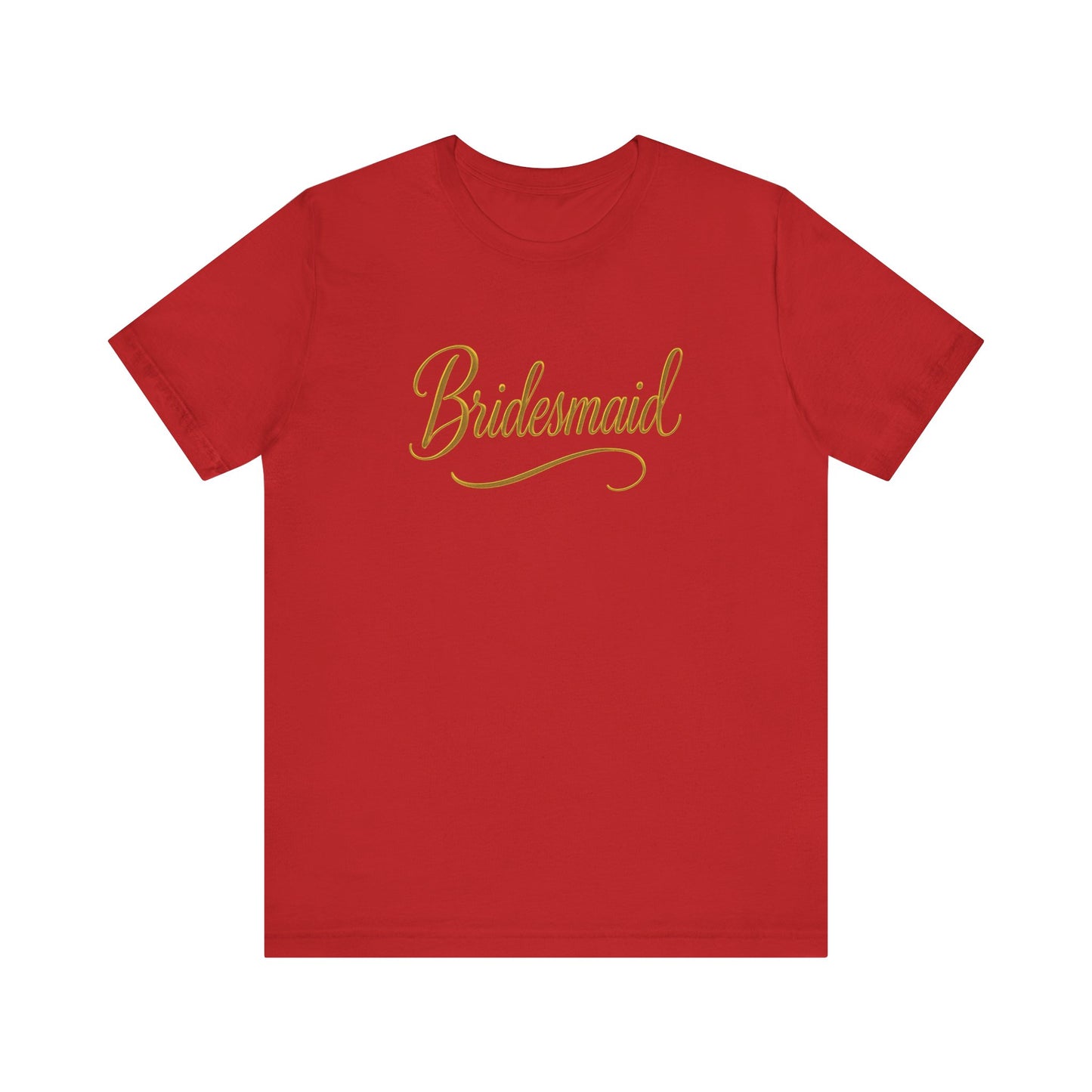Gold Bridesmaid Tee