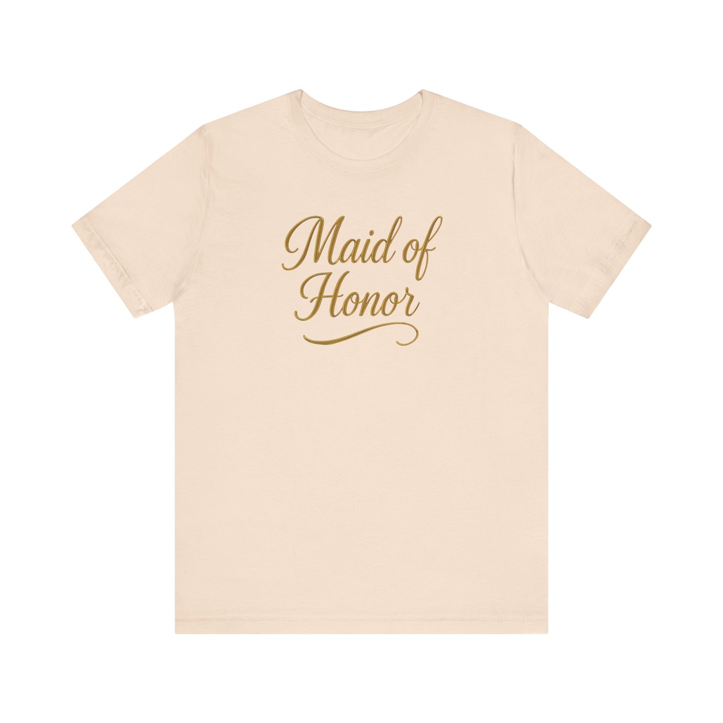 Gold Maid of Honor Tee