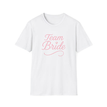 Pink Team Bride Tee
