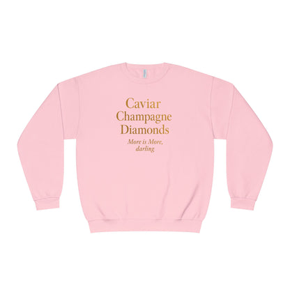 Caviar Champagne  Sweatshirt