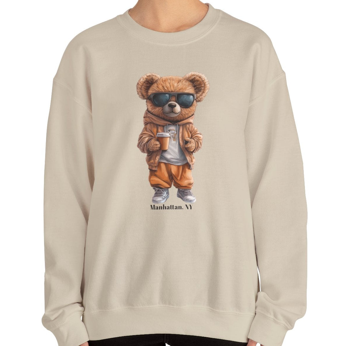 Coffee Time Bear Sweatshirt