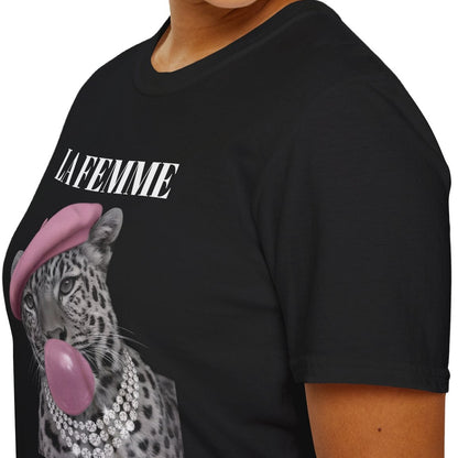 La Femme Leopard Tee
