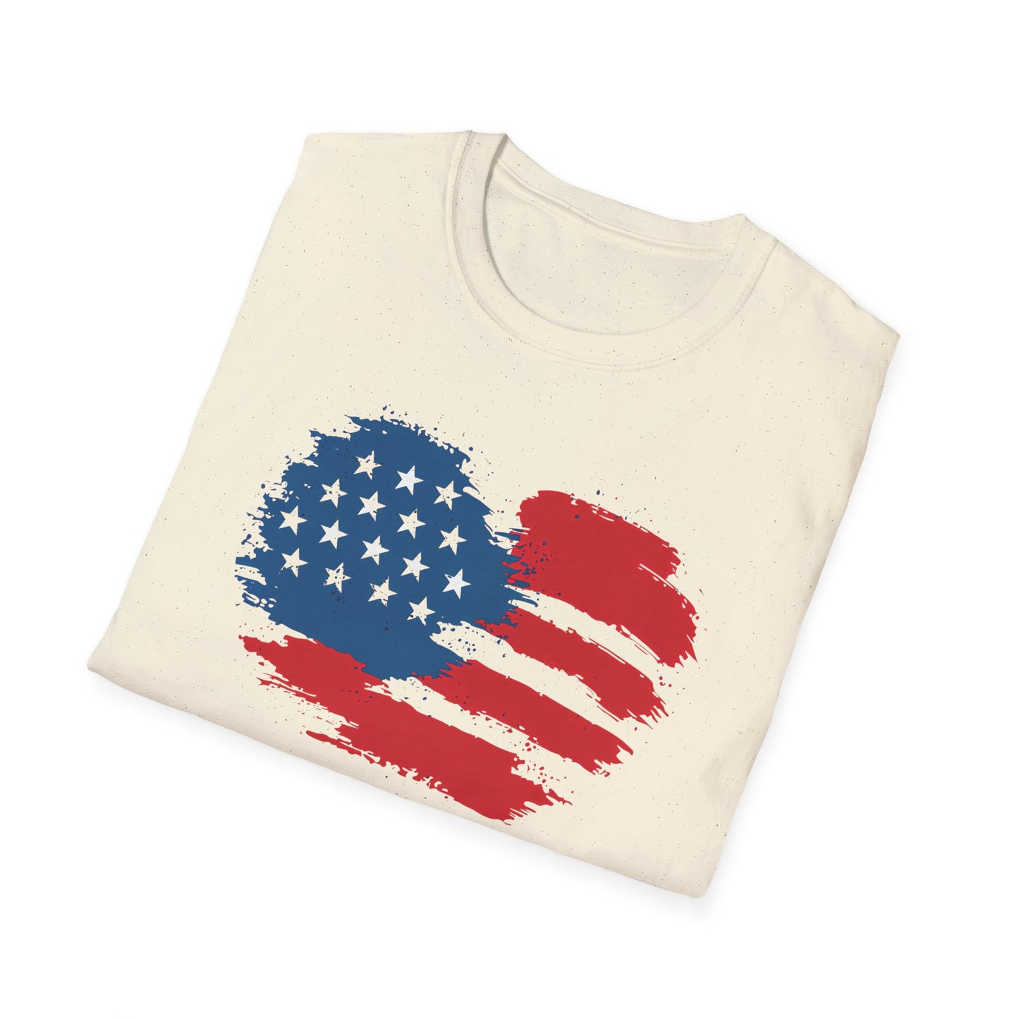 American Flag Heart Tee