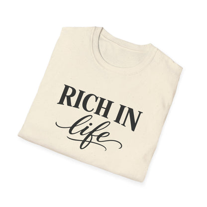 Rich In Life Tee