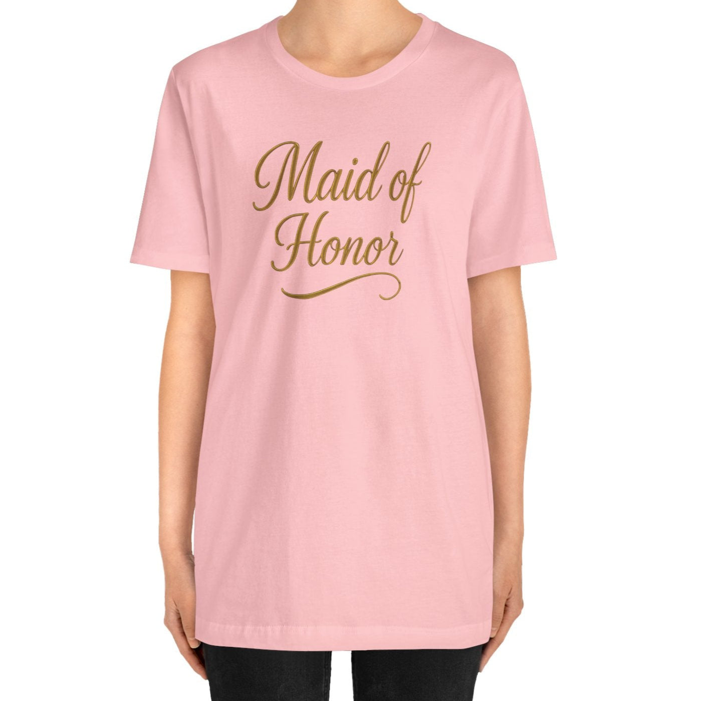 Gold Maid of Honor Tee