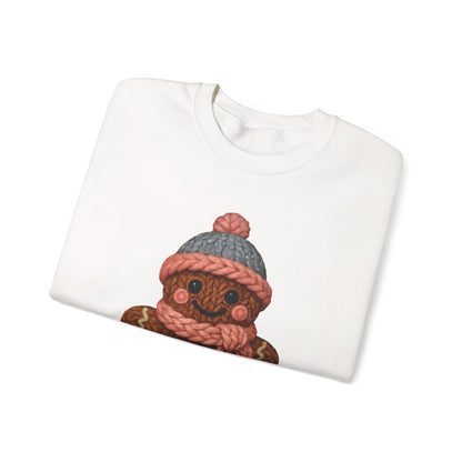 Faux Knit Gingerbread Sweatshirt