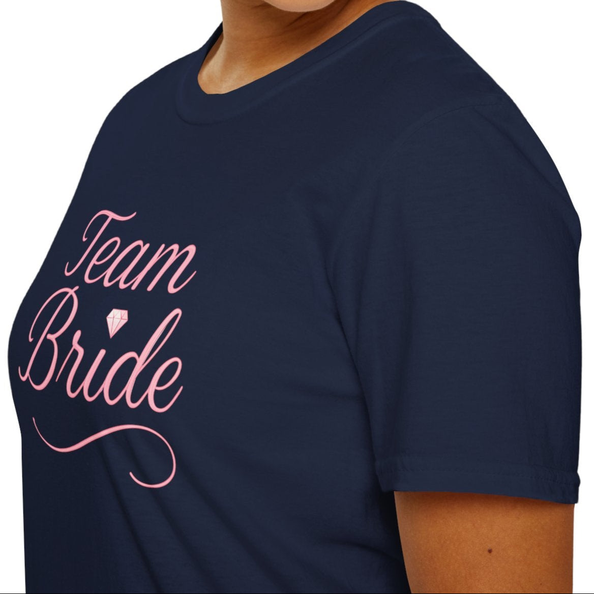 Pink Team Bride Tee