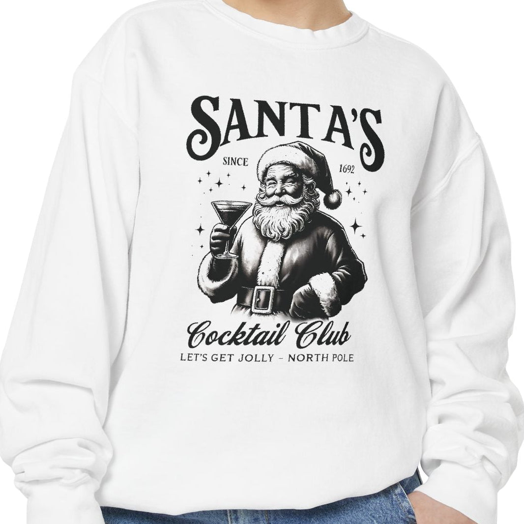 Santa's Cocktail Club Sweatshirt