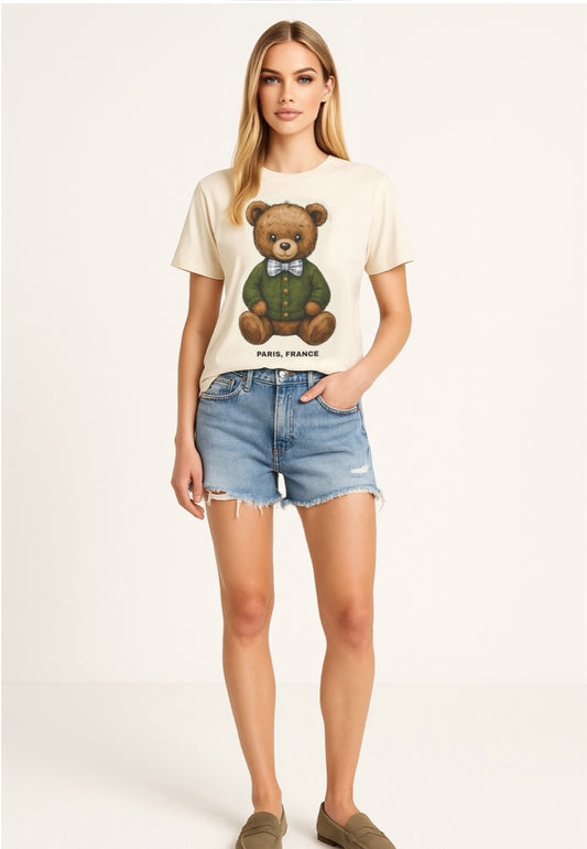 Teddy - Paris France Tee