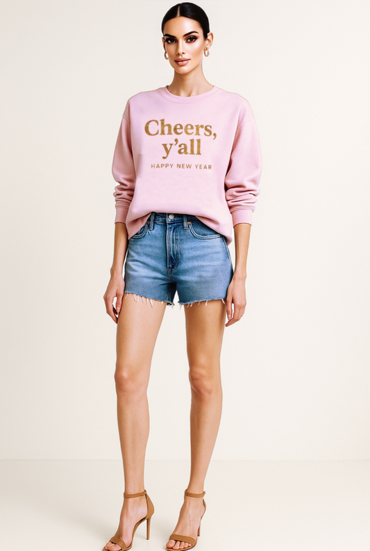 Cheers, Y'all Sweatshirt